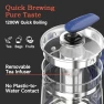 Thumbnail Electric Kettle with Tea Infuser and Temp Control — Electric Kettle, ICOOKPOT