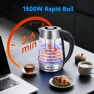 Thumbnail Electric Kettle with Temperature Control and Tea Infuser — Electric Kettle, Aigostar