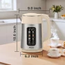 Thumbnail Electric Kettle with Touch Screen Temperature Control — Electric Kettle, Mecity