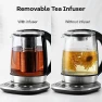 Thumbnail Electric Tea Kettle with Temperature Control and Infuser — Electric Kettle, Mecity