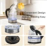 Thumbnail Glass Electric Kettle — Electric Kettle, AZEUS