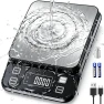 Thumbnail IPX7 Waterproof Food Scale with 0.1g Precision — Smart Scale, Anelueeoo