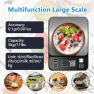 Thumbnail IPX7 Waterproof Food Scale with 0.1g Precision — Smart Scale, Anelueeoo