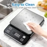 Thumbnail IPX7 Waterproof Food Scale with 0.1g Precision — Smart Scale, Anelueeoo