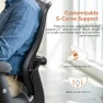 Thumbnail Big and Tall Ergonomic Mesh Desk Chair — Smart Chairs, WITTLONG