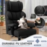 Thumbnail Big and Tall Leather Gaming Chair with Footrest — Smart Chairs, BestGlory