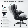 Thumbnail Big and Tall Office Chair with Adjustable Lumbar Support — Smart Chairs, Cloomey