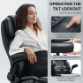 Thumbnail Big and Tall Office Chair with Adjustable Lumbar Support — Smart Chairs, Cloomey