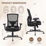 Thumbnail Big and Tall Office Chair with Adjustable Lumbar Support — Smart Chairs, KWKSV