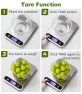 Thumbnail Digital Kitchen Scale with Full View LCD Display — Kitchen Gadgets, Atogou