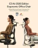 Thumbnail E3 Air 2026 Ergonomic Office Chair — Smart Chairs, Hbada
