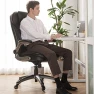 Thumbnail Ergonomic Computer Desk Chair, High Back Leather Chair with Padded Flip-up Arms, Swivel Home Office Chair Upgraded... — Smart Chairs, COLAMY