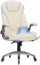 Thumbnail Ergonomic Computer Desk Chair, High Back Leather Chair with Padded Flip-up Arms, Swivel Home Office Chair Upgraded... — Smart Chairs, COLAMY