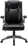 Thumbnail Ergonomic Computer Desk Chair, High Back Leather Chair with Padded Flip-up Arms, Swivel Home Office Chair Upgraded... — Smart Chairs, COLAMY