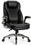 Thumbnail Ergonomic Computer Desk Chair, High Back Leather Chair with Padded Flip-up Arms, Swivel Home Office Chair Upgraded... — Smart Chairs, COLAMY