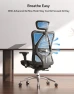 Thumbnail Ergonomic Mesh Office Chair, High Back Home Desk Chair with 3D Armrests, Lumbar Support and Adjustable Headrest,... — Smart Chairs, SIHOO