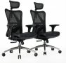 Thumbnail Ergonomic Mesh Office Chair, High Back Home Desk Chair with 3D Armrests, Lumbar Support and Adjustable Headrest,... — Smart Chairs, SIHOO