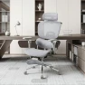 Thumbnail Ergonomic Office Chair with Massage and Heat, Reclining Mesh Chair with Footrest and 6D Armrest, Adjustable Headrest and... — Smart Chairs, JUMMICO