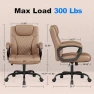 Thumbnail Executive Desk Chair with Fixed Armrest — Smart Chairs, Misolant