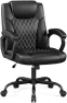 Thumbnail Executive Desk Chair with Fixed Armrest — Smart Chairs, Misolant