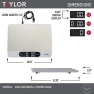 Thumbnail High Capacity Kitchen Food Scale with Stainless Steel Surface — Kitchen Gadgets, Taylor