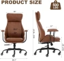 Thumbnail Leather Desk Chair — Smart Chairs, E-Motie