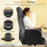 Thumbnail Big and Tall Office Chair, 400LBS Wide Leather Executive Chair, Reversible Armrest for Pets Criss Cross Legged, 135°... — Smart Chairs, FelixKing