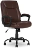 Thumbnail Classic Puresoft PU Padded Mid-Back Office Desk Chair with Armrest — Smart Chairs, Amazon Basics