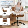 Thumbnail Criss Cross Chair with Wheels Armless Wide Cross Legged Office Chair — Smart Chairs, TUNYI