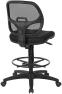 Thumbnail Deluxe Breathable Mesh Back Ergonomic Drafting Chair with Lumbar Support and Adjustable Footring — Smart Chairs, Office Star