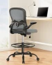 Thumbnail Drafting Chair with Foot Ring and Lumbar Support — Smart Chairs, ErGear