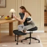 Thumbnail Ergonomic Cross Legged Office Chair Extra Wide for ADHD and Meditation — Smart Chairs, Pinmoco