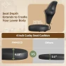 Thumbnail Ergonomic Cross Legged Office Chair Extra Wide for ADHD and Meditation — Smart Chairs, Pinmoco