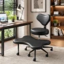Thumbnail Ergonomic Cross Legged Office Chair Extra Wide for ADHD and Meditation — Smart Chairs, Pinmoco