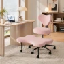 Thumbnail Ergonomic Cross Legged Office Chair Extra Wide for ADHD and Meditation — Smart Chairs, Pinmoco