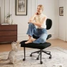 Thumbnail Ergonomic Cross Legged Office Chair Extra Wide for ADHD and Meditation — Smart Chairs, Pinmoco