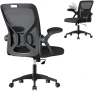 Thumbnail Ergonomic Mesh Office Chair with Adjustable Lumbar Support and Headrest — Smart Chairs, VASAGLE