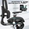 Thumbnail Ergonomic Office Chair with 3-Zone Dynamic Lumbar Support — Smart Chairs, JOMEED