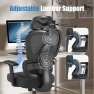 Thumbnail Ergonomic Office Chair with Adjustable Lumbar Support, 3D Arms and Headrest — Smart Chairs, Keratee