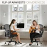 Thumbnail Ergonomic Office Chair with Flip-up Armrests & 135° Recline — Smart Chairs, Mimoglad