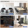 Thumbnail Ergonomic Office Chair with Flip-up Armrests & 135° Recline — Smart Chairs, Mimoglad