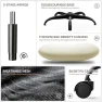 Thumbnail Ergonomic Office Chair with Flip-up Armrests & 135° Recline — Smart Chairs, Mimoglad