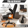 Thumbnail Ergonomic Office Chair with Flip-up Armrests, 300lbs Mid Back Computer Office Desk Chair with Lumbar Support, Executive... — Smart Chairs, Box DesignLab