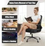 Thumbnail Ergonomic Office Chair with Flip-up Armrests, 300lbs Mid Back Computer Office Desk Chair with Lumbar Support, Executive... — Smart Chairs, Box DesignLab