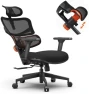 Thumbnail Ergonomic Office Chair with Footrest — Smart Chairs, NEWTRAL
