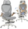Thumbnail Ergonomic Office Chair with Footrest — Smart Chairs, ELABEST