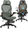 Thumbnail Ergonomic Office Chair with Footrest — Smart Chairs, ELABEST