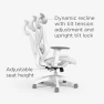 Thumbnail Ergonomic Task Chair with Mesh and Lumbar Support — Smart Chairs, STAPLES