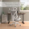 Thumbnail Ergonomic Task Chair with Mesh and Lumbar Support — Smart Chairs, STAPLES