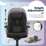 Thumbnail Executive Office Chair with Faux Leather and Mesh, Adjustable Ergonomic Comfy Seat with Lumbar Support — Smart Chairs, Serta